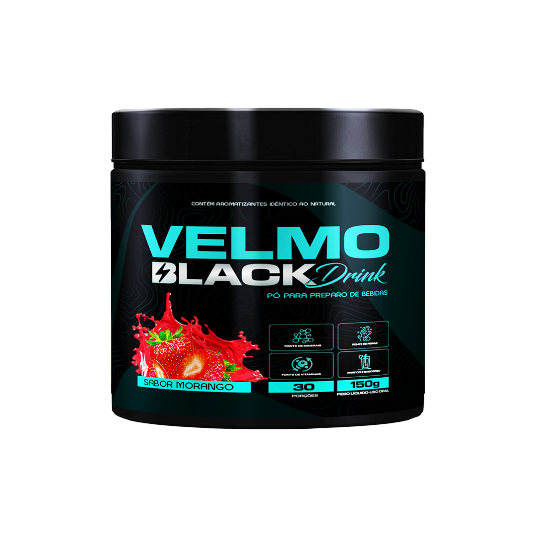 Velmo Black Drink — Morango 2
